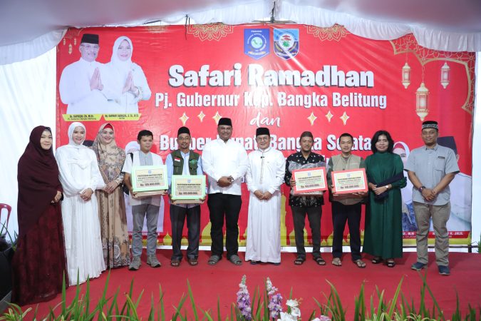 Solidaritas dan Kebersamaan, Jadi Fokus Utama Safari Ramadhan Pj Gubernur di Bangka Selatan