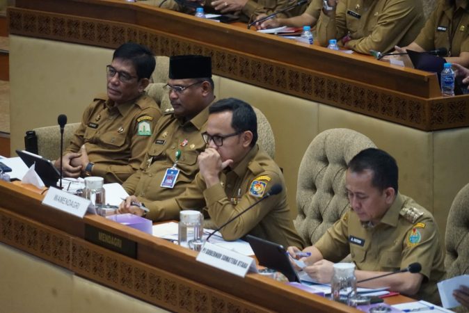 Bahas Pilkada Serentak, Pj Gubernur Aceh Penuhi Undangan Komisi II DPR RI
