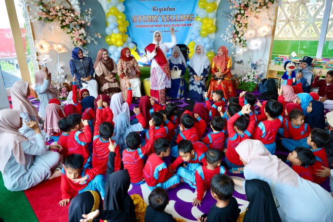 Bangun Generasi Cerdas, Bunda Literasi Aceh Serukan Pentingnya Minat Baca Sejak Usia Dini