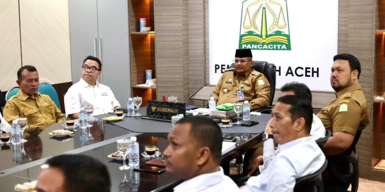 Pj Gubernur Aceh Ikuti Rakor Pengendalian Inflasi Daerah Bersama Mendagri
