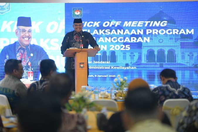 Apresiasi Jajaran di Kick-Off Meeting Pelaksanaan Program dan Anggaran Tahun 2025, Dirjen Bina Adwil Overall, Semua Berjalan Lancar!