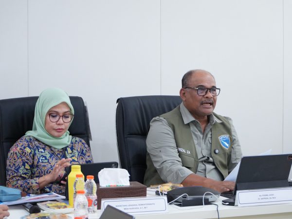 Bersama Sekjen KemenPU, Safrizal Pimpin Rapat Konsolidasi Percepatan Rehab Rekon Klaster Infratsruktur