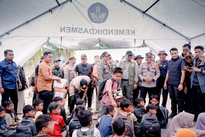 Cek kemajuan Rehab Rekon, Kepala BNPB dan Kasatgaswil inspeksi Aceh Timur dan Aceh Utara