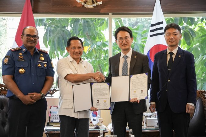 Kemendagri Matangkan Pengembangan NTPD 112 Bersama Korea National Fire Agency
