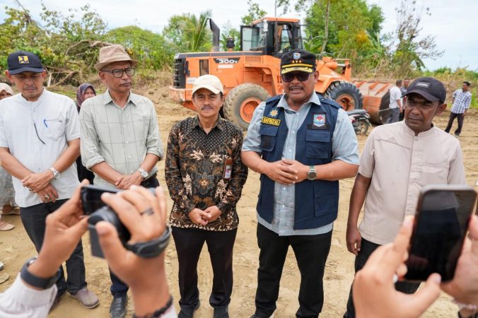 Pidie Jadi Pilot Project, 95 Hektare Sawah Rusak Berat Ditargetkan Rampung 30 Hari